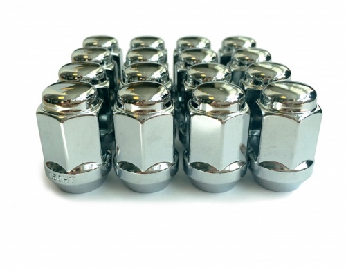 (Single) 12x1.50 19 Hex 35mm TPi Tapered Wheel Nut Closed