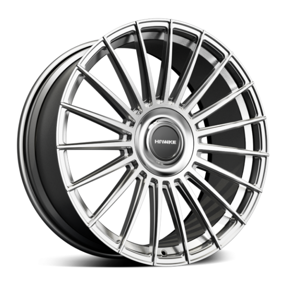 24 inch Hawke Marquis Forged (rear) Alloy Wheel | Brushed Silver