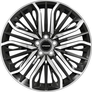 22 inch Hawke Vega Alloy Wheel | Black Polish