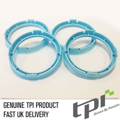 (Single) Spigot Ring 73.0 - 60.1 TPi Process Blue