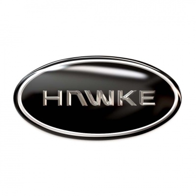 HAWKE Crested Range Rover Grille Badge