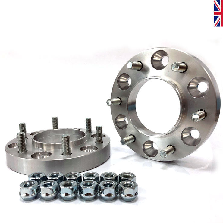 6-139 25mm Hub Centric Wheel Spacers to fit Ford Ranger (1 Pair)