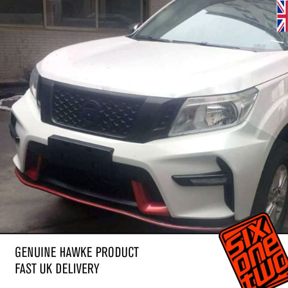 Hawke Front Bumper And Grille In Nismo Style Fits Nissan Navara NP300 2016 +