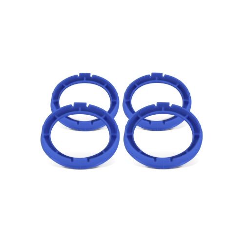 Set of Four Spigot Rings 73.0 - 56.6 Tpi Reflex Blue