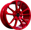 HAWKE Falkon Alloy Wheels 22 inch 5x120 (ET42) | Cherry Red x 4 | fits Range Rover Sport, Vogue and Discovery models (SALE PRICE)