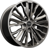 HAWKE Harrier Alloy Wheels 22 inch 5x120 (ET40) | Gunmetal x 4 | fits Range Rover Sport, Vogue and Discovery models