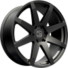 HAWKE Knox XL Alloy Wheels 22 inch 6x139 (ET30) | Matt Black x 4 | fits Ford Ranger, Mitsubishi L200 and Toyota Hilux models