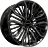 HAWKE Vega Alloy Wheels 22 inch 5x120 (ET35) | Black Shadow x 4 | fits Range Rover Sport, Vogue and Discovery models