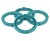 (Single) Spigot Ring 63.3 - 59.1 TPi Sea Foam Green