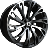 SSR IV Alloy Wheels 22 inch 5x130 (ET20) | Black Polished x 4 | fits Bentley Bentayga models