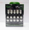 12x1.25 19 Hex 35mm TPi Alloy XR Nutz Silver 20 Pack with Locks