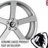 Cades Apollo Alloy Wheels 19 inch 5x112 (ET40) | Silver crest x 4 | fits VW, Audi and Mercedes models
