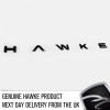 HAWKE Logo Black Bonnet or Boot/Tailgate Letters