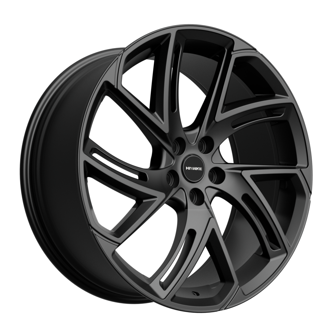 Hawke Condor wheels 22 x 9.5j 5-120 | Matt Black Set of four | fits Mercedes X Class