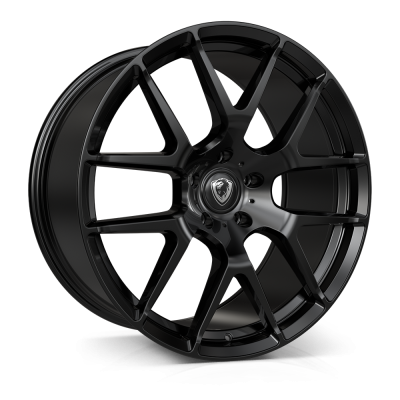Cades Comana Alloy Wheels 22 inch 5x112 (ET47) | Gloss Black x 4 | fits Mercedes and Audi models