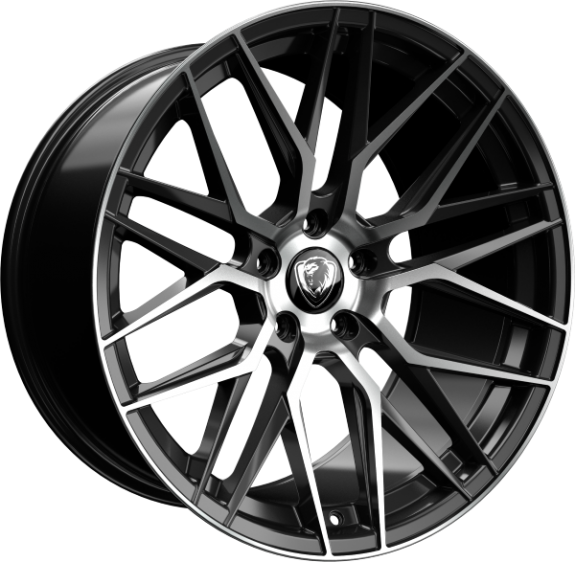 20 inch Cades Hera Alloy (Rear) Wheel | Black Polished