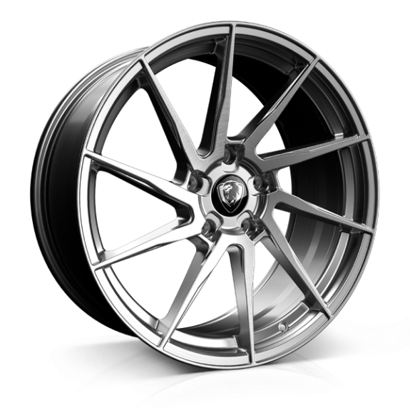 20 inch Cades Kratos Alloy (Rear) Wheel | Brushed Silver