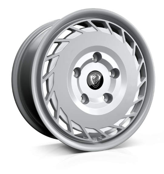Cades Motorsport RT wheels 18 x 8j 5x160 | Silver Lip Polish Set of four | fits Ford Transit Custom