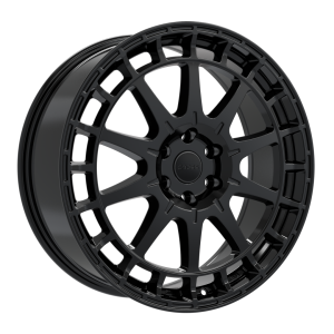 20 inch Cades RZ Transit Alloy Wheel | Black | 5x160 Bolt pattern (PCD) | Single Wheel