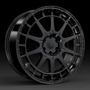 20 inch Cades RZ Transit Alloy Wheel | Black | 5x160 Bolt pattern (PCD) | Single Wheel