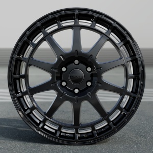 20 inch Cades RZ Transit Alloy Wheel | Black | 5x160 Bolt pattern (PCD) | Single Wheel