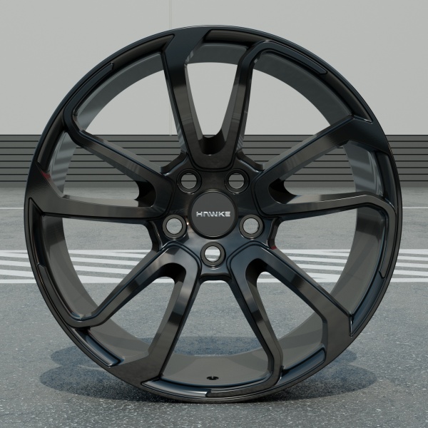 22 inch Hawke Falkon Alloy Wheel | Black