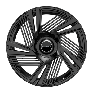 24 inch Hawke Revenant Forged (rear) Alloy Wheel | Black Polished | Spectre | Single Wheel