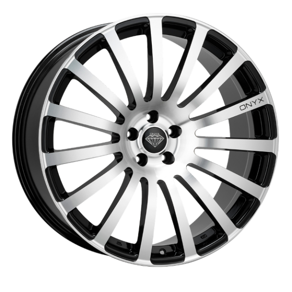 22 inch Onyx Zircon Alloy Wheel | Black Polish