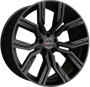 22 inch Redefined Evolution Alloy Wheel | Matt Black | 5x120 Bolt pattern (PCD)