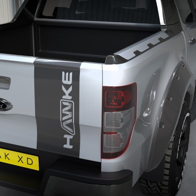 HAWKE AWD Graphics Pack for Ford Ranger models 2015 onwards (FOUR ...