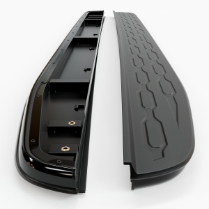 HAWKE Pattern Side Steps - Gloss Black Land Rover Discovery 5.1 L462