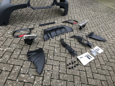 Hawke Body Kit Conversion to fit Range Rover Sport L494 SVR Style 2018 ...