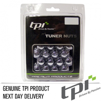 12x1.50 20D 33L TPi SD (Tuner) Nutz Steel Chrome 20 Pack with Locks