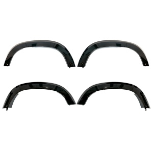 Hawke Gloss Black OE Style Wheel Arches Fits Defender 90 L663