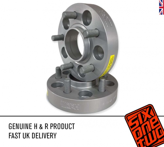 H&R 20mm Bolt On Wheel Spacers DRM 5x120 72.6 40757260 Fits Range Rover