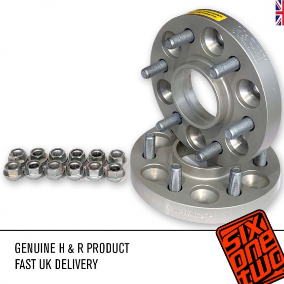 H&R 20mm Bolt On Wheel Spacers 6x114.3 66.1 4066662 Fits Mercedes X-Class