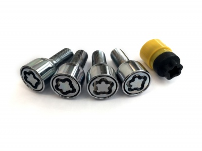 14x1.50 50mm Radius 17/19 Hex Sixonetwo (Spinning collar) Premium quality Lock Bolts