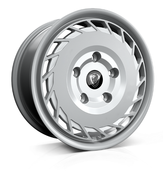 Cades Motorsport RT wheels 18 x 8j 5x160 | Silver Lip Polish Set of four | fits Ford Transit Custom