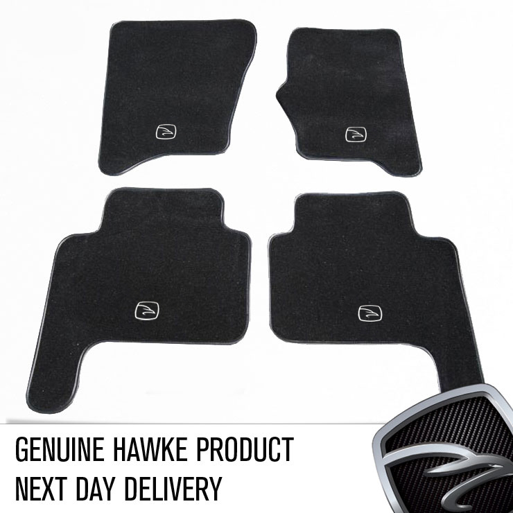 Hawke Quality Carpet Mats Black Fits Land Rover Discovery 3 Disco 3 D3 Bargain