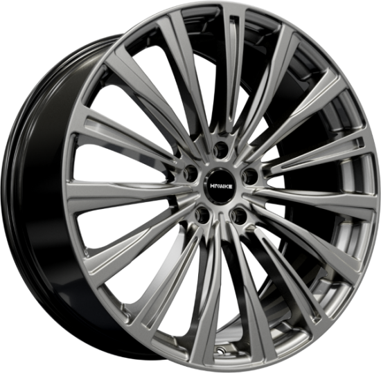 HAWKE Chayton Alloy Wheels 20 inch 5x120 (ET48) | Silver x 4 | fits Range Rover Sport, Vogue and Discovery models