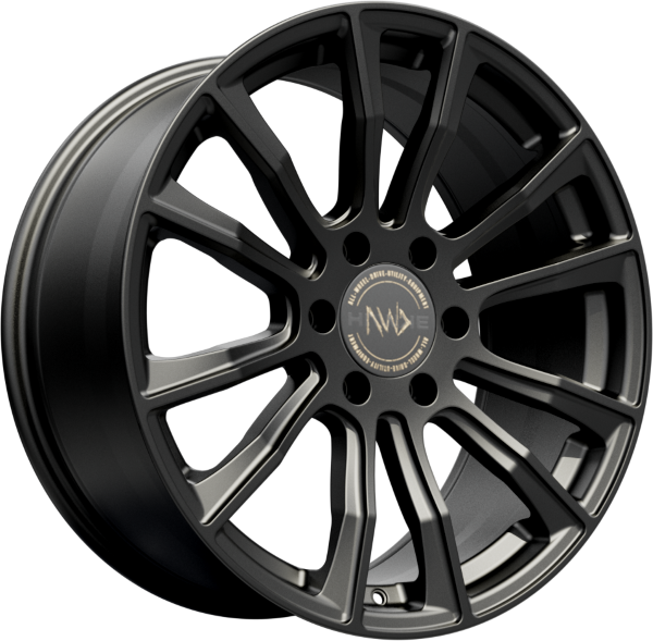 HAWKE Denali Alloy Wheels 20 inch 6x114 (ET40) | Matt Black x 4 | fits Mercedes X Class and Nissan SUVs models