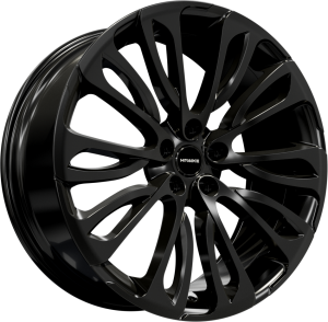 HAWKE Halcyon Alloy Wheels 23 inch 5x120 (ET38) | Black x 4 | fits Range Rover Sport, Vogue and Discovery models