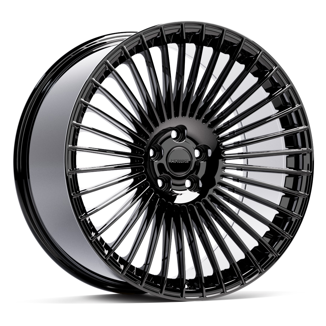 22 inch Hawke Saka Alloy Wheel | Black | 5-120 Bolt pattern (PCD ...