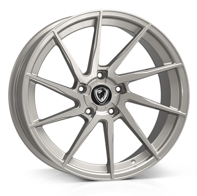 Cades Kratos Alloy Wheels 18 inch 5x120 (ET40) | High Power Silver x 4 | fits BMW models