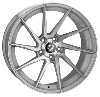 Cades Kratos Alloy Wheels 20 inch 5x120 (ET30) | Brushed Silver x 4 | fits BMW models