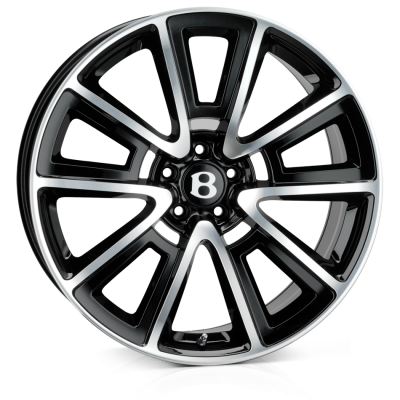 SSR SSR Alloy Wheels 21 inch 5x112 (ET35) | Black Polish x 4 | fits Bentley GT and GTC models