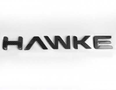 HAWKE Logo Carbon Bonnet or Boot/Tailgate Letters