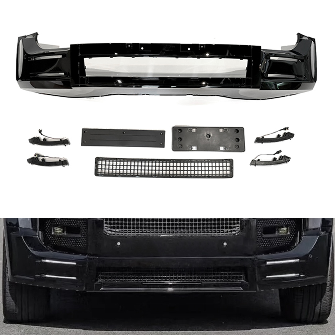 Hawke LM Style Front Lip incl DRLs Land Rover Defender 90 L663