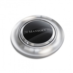 Mansory Self Levelling Centre Cap Rolls Royce & Other Vehicles Brushed Aluminium
