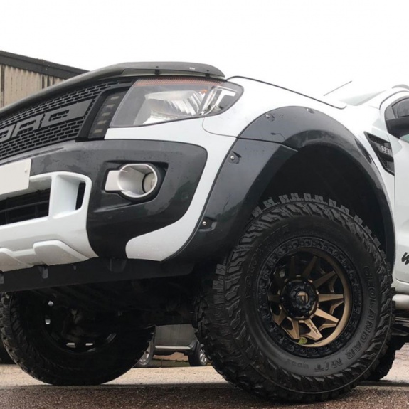Hawke Wide Arch Kit Wheel Arch Extensions For Ford Ranger 2012 - 2015
